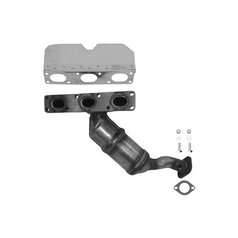 AP Exhaust 776031 Exhaust Manifold with Integrated Catalytic Converter For BMW